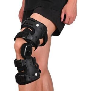 OA Unloader Knee Brace, Osteoarthritis of the bone on bone Knee Support - Left
